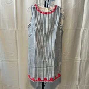 Vineyard Vines Seersucker girls dress size 10